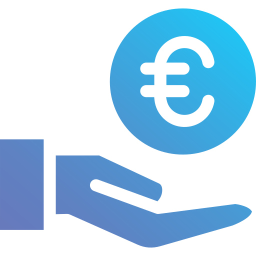 euro Generic Flat Gradient ikona