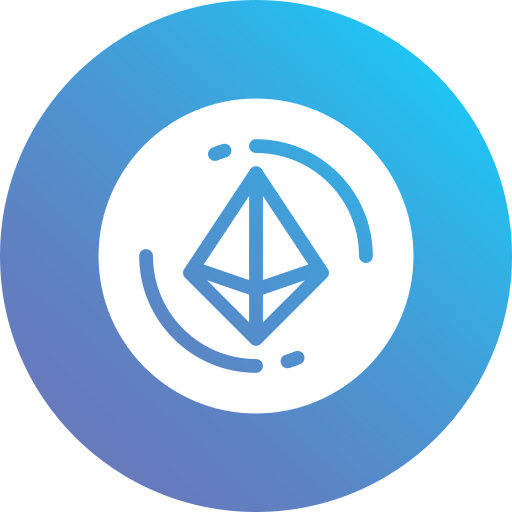 ethereum Generic Flat Gradient ikona