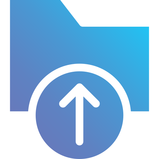 파일 업로드 Generic Flat Gradient icon
