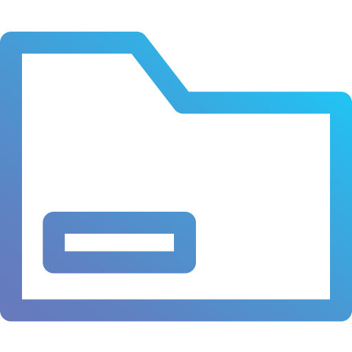 Folders Generic Gradient icon