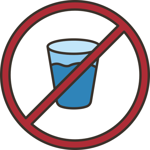 Нет пить Amethys Design Lineal Color иконка