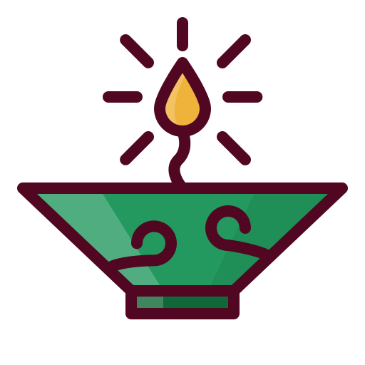 lampa Mangsaabguru Lineal Color ikona