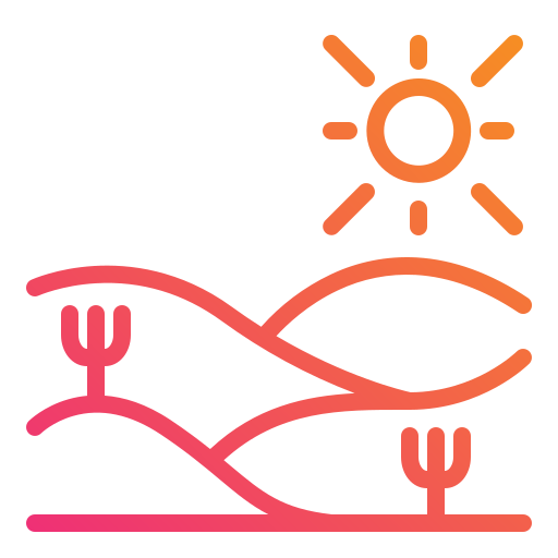 wüste Mangsaabguru Lineal Gradient icon