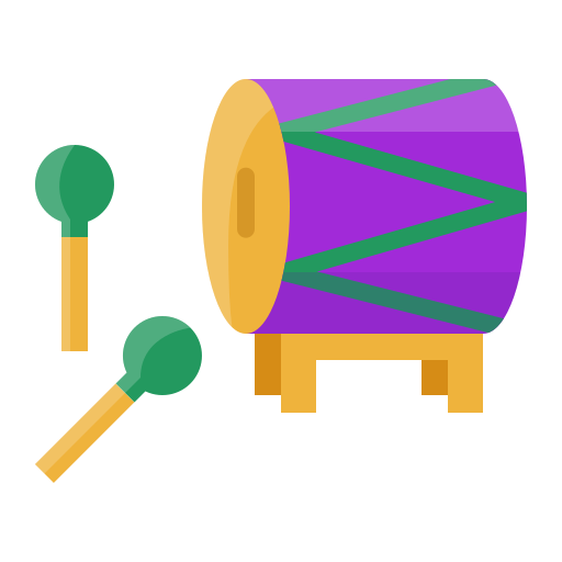 ドラム Mangsaabguru Flat icon