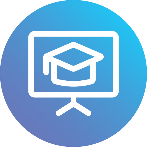 Online learning Generic Flat Gradient icon
