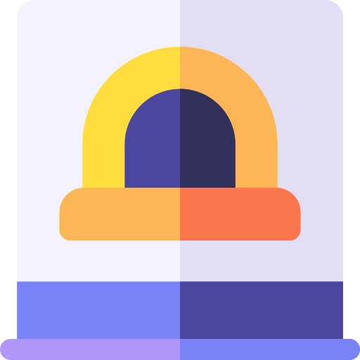Ticket window Basic Rounded Flat icon