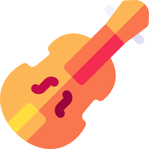 Скрипка Basic Rounded Flat иконка