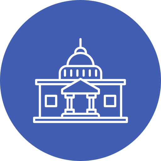 국회 의사당 Generic Circular icon