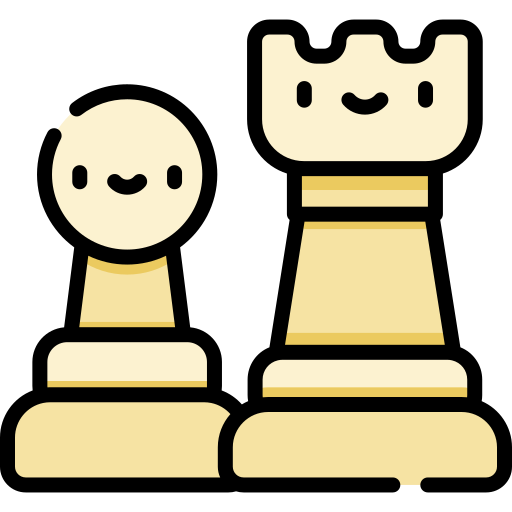 Chess Kawaii Lineal color icon