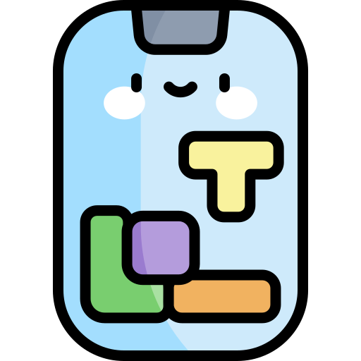 Game Kawaii Lineal color icon