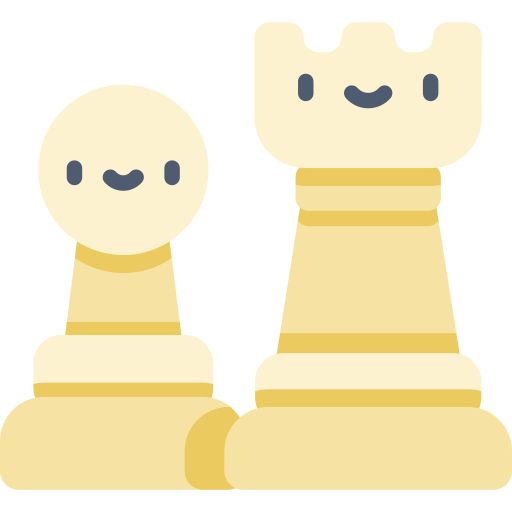 체스 Kawaii Flat icon