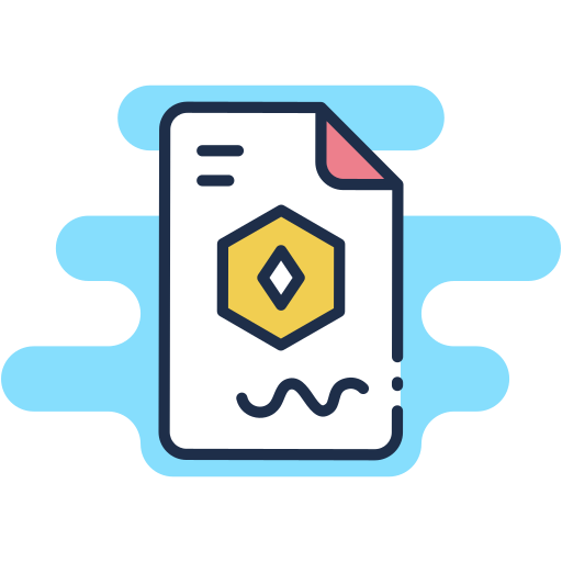 Smart contracts Generic Rounded Shapes icon