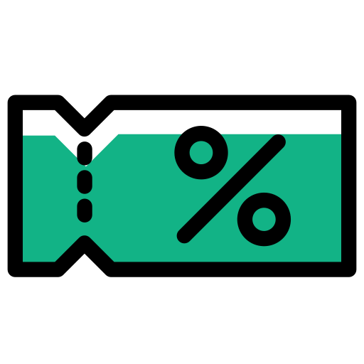 coupon Generic Fill & Lineal Icône