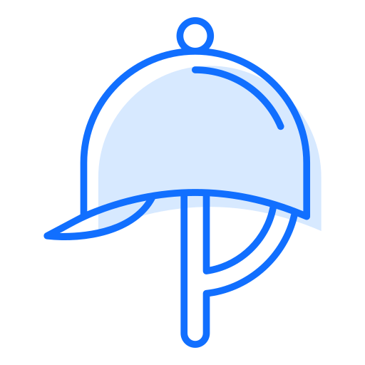 헬멧 Generic Blue icon