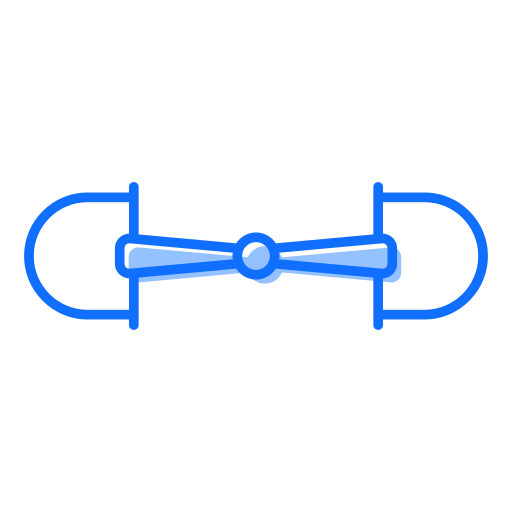 Snaffle Generic Blue icon