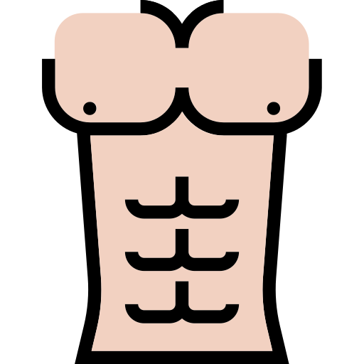 abdominales Generic Outline Color icono