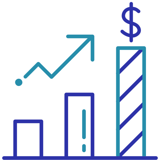 graph Generic Outline Color icon