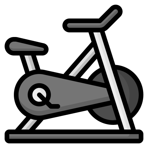 vélo stationnaire Generic Outline Color Icône