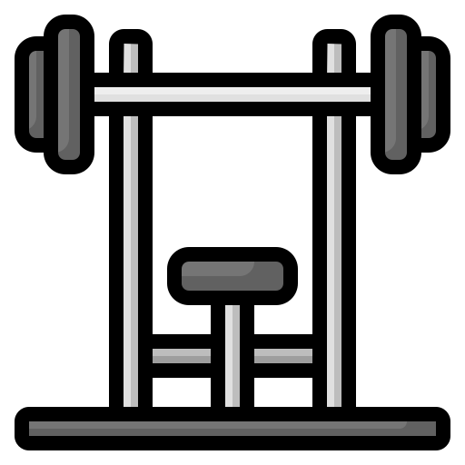 Bench press Generic Outline Color icon