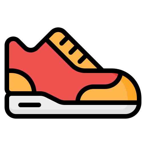 sneaker Generic Outline Color icoon