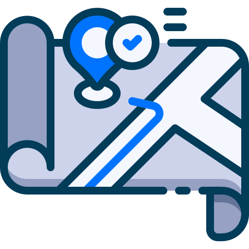 地図 Generic Blue icon