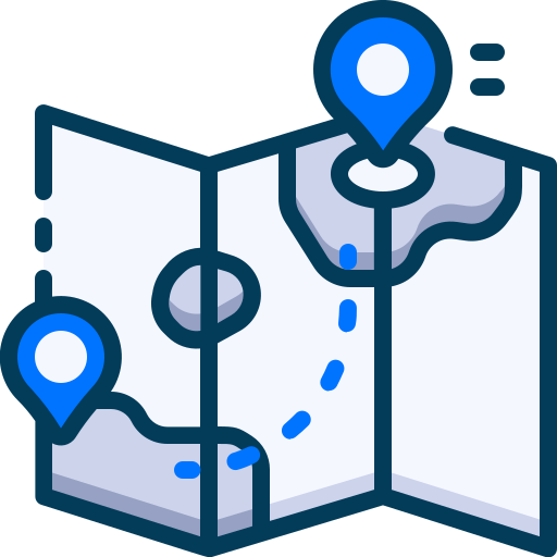 Местоположение карты Generic Blue иконка