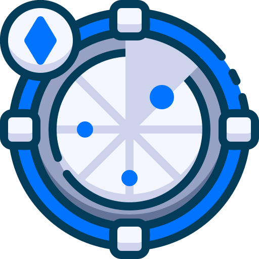 レーダー Generic Blue icon