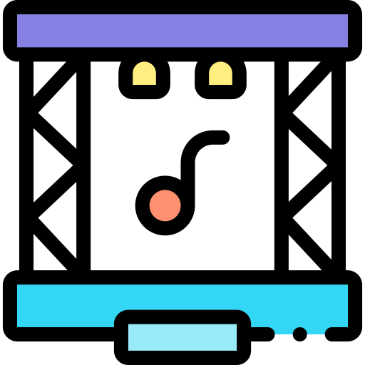 단계 Detailed Rounded Lineal color icon