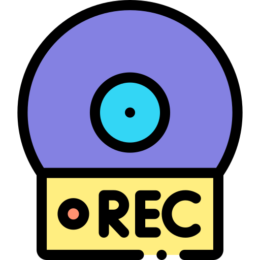 rec Detailed Rounded Lineal color icon