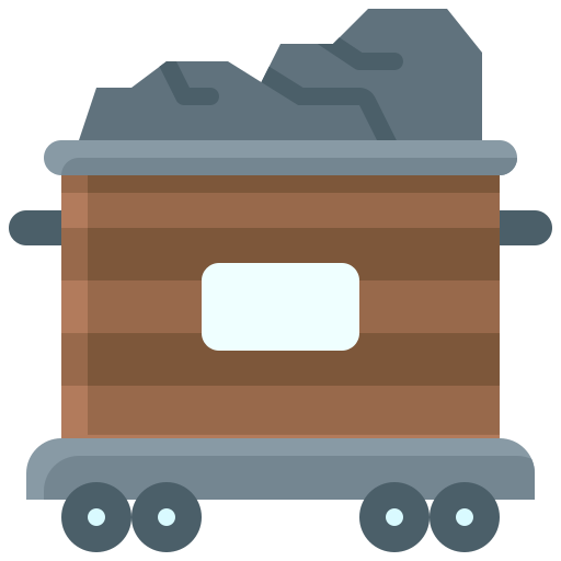 vracht trein Generic Flat icoon