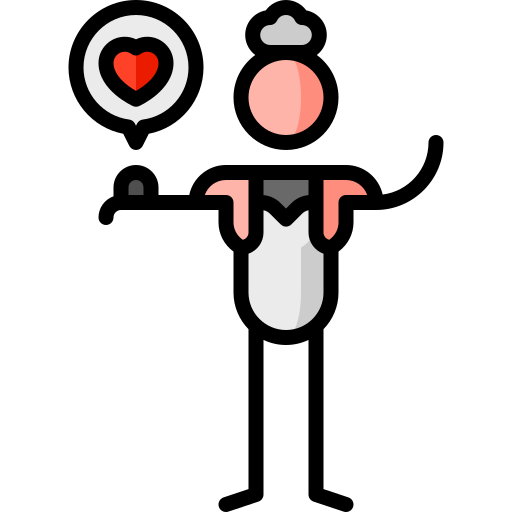 감시 장치 Puppet Characters Lineal Color icon