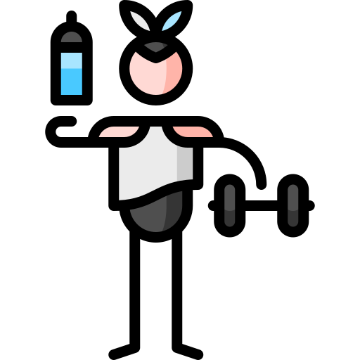 hydratation Puppet Characters Lineal Color icon