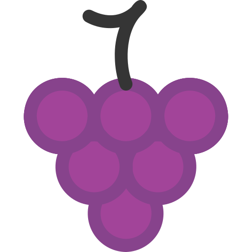 druiven Generic Flat icoon