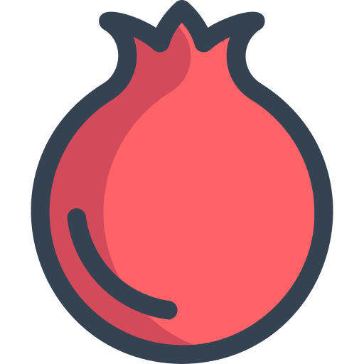 석류 Generic Outline Color icon
