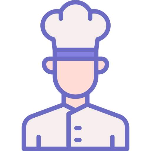 chef Generic Outline Color Icône