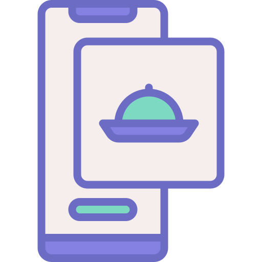 Food app Generic Outline Color icon