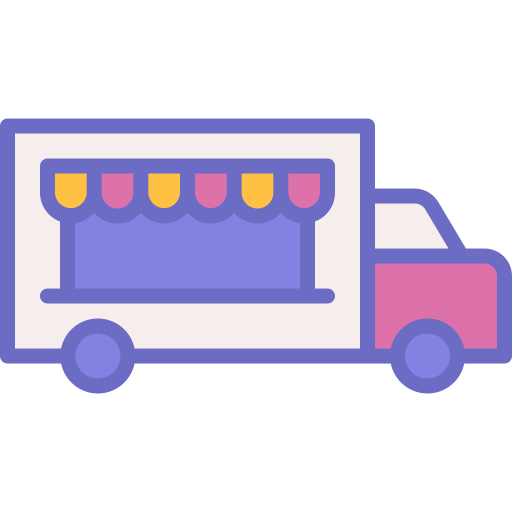 Food truck Generic Outline Color icon