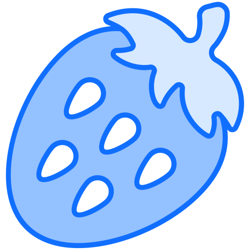 딸기 Generic Blue icon