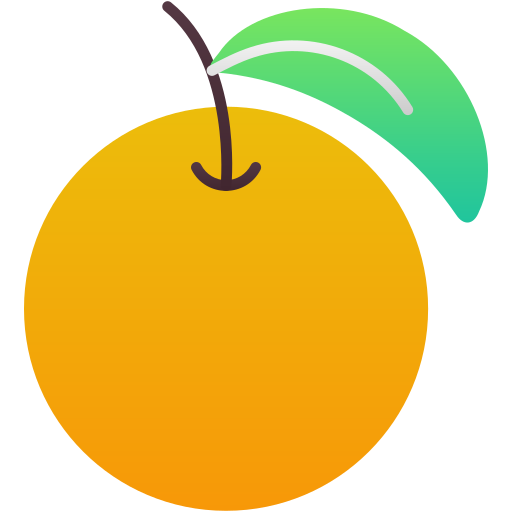orange Generic Flat Gradient Icône