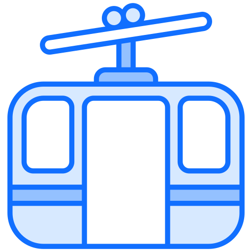 ケーブルカー Generic Blue icon