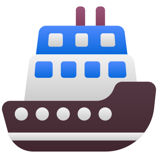 crucero Generic Flat Gradient icono