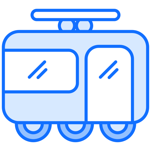 tranvía Generic Blue icono