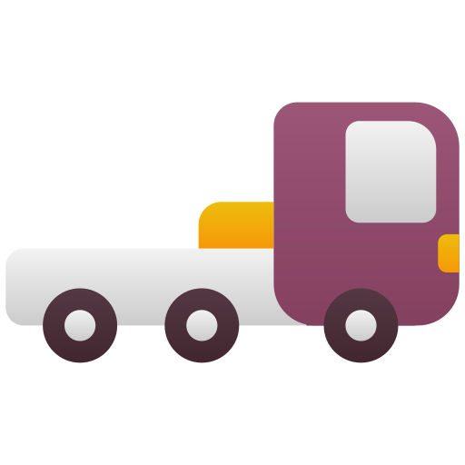 vrachtauto Generic Flat Gradient icoon