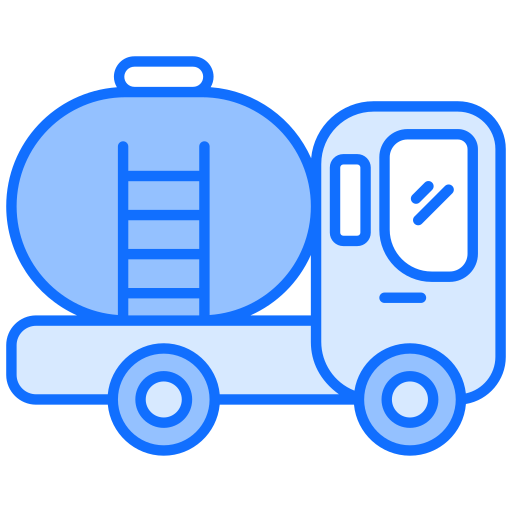 camión cisterna Generic Blue icono