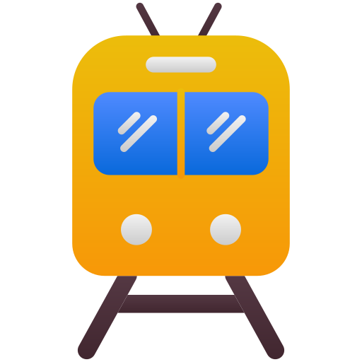 ferrocarril Generic Flat Gradient icono