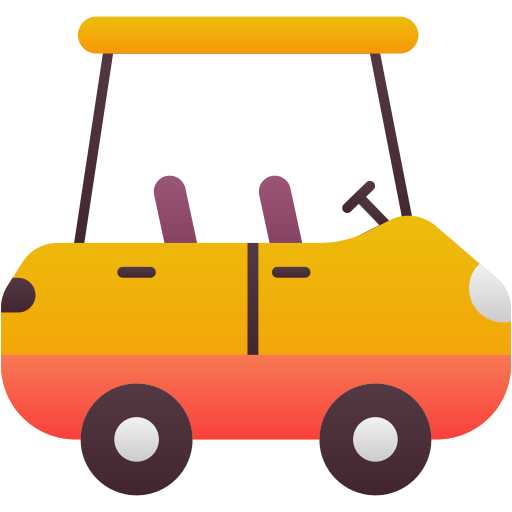 tuktuk Generic Flat Gradient icoon