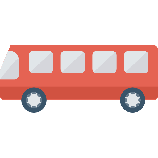 Bus Dinosoft Flat icon