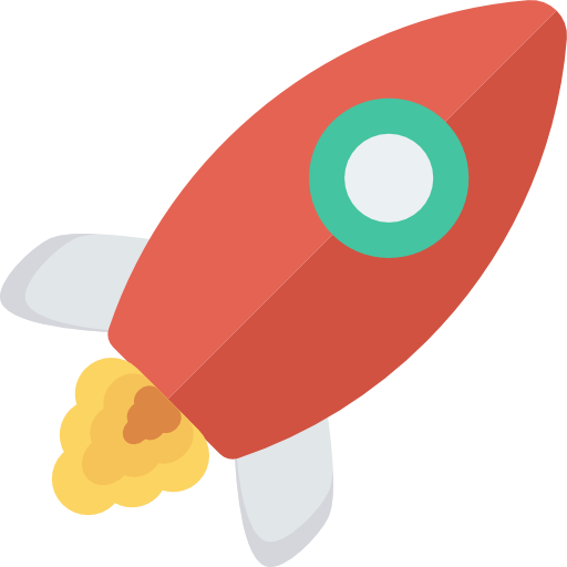 Rocket Dinosoft Flat icon