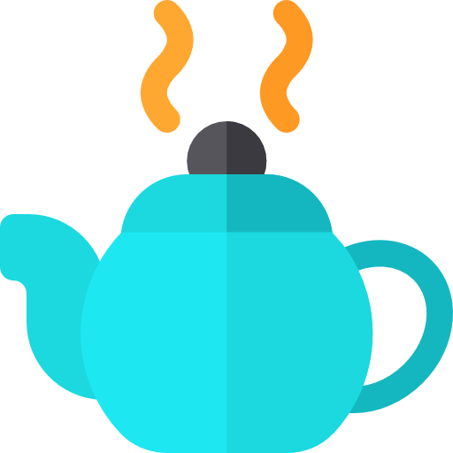 Tea pot Basic Rounded Flat icon