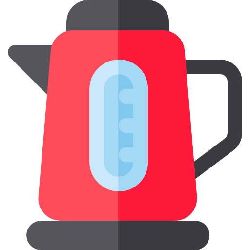 tetera Basic Rounded Flat icono